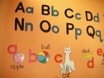 Foto: 008a - ABC Wand Neubau Kindergarten - Link öffnet Foto in Originalgrösse
